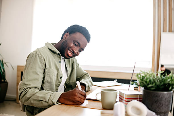 istock Man works on a laptop. 2222755974