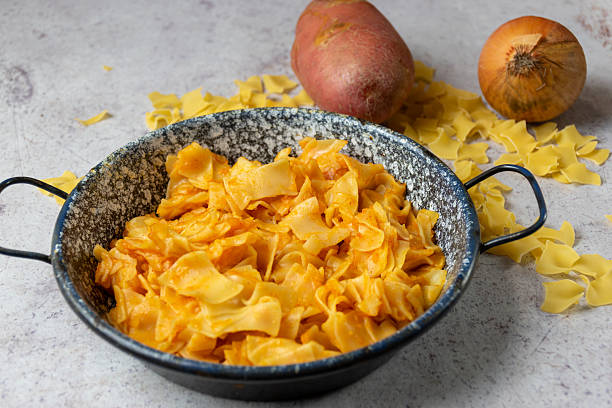 Potato dough noodles (Hungarian style)