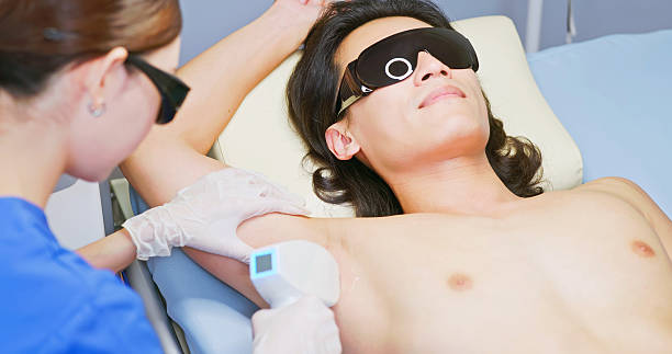 istock male laser armpit hair removal 2222769791