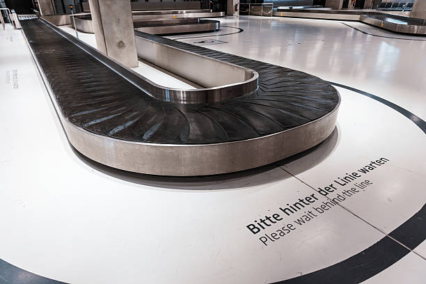 istock Airport Baggage Conveyor – No People 2222782283