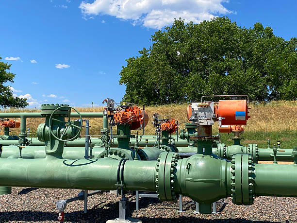 istock Natural Gas Valve Equipment 2222782884