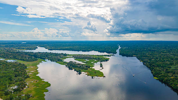 istock Aerial View of the Amazon River 2222788934