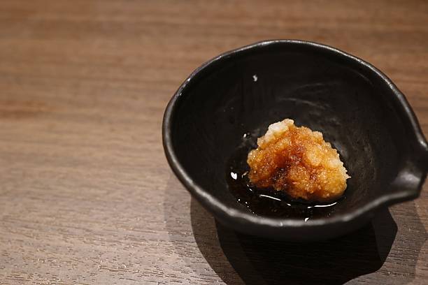istock A small bowl of grated daikon radish 2222789894