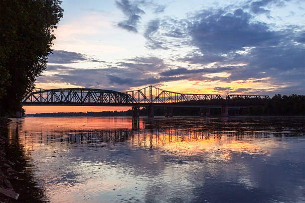 istock Sunrise over the Missouri River 2222796983