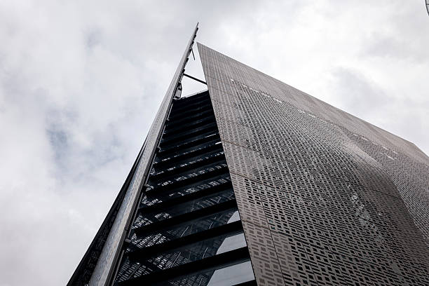 Abstract office building exterior in Sydney, Australia