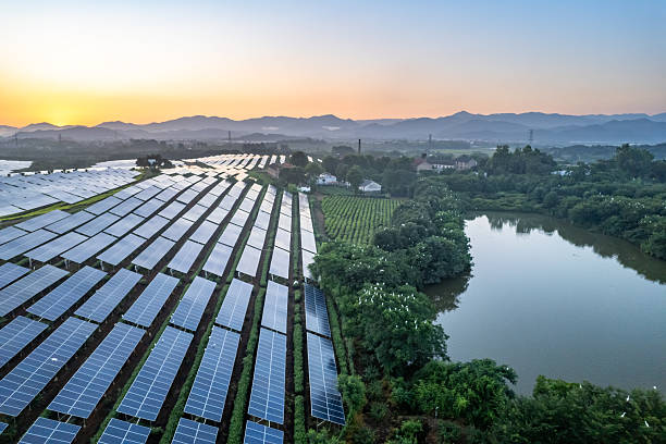 istock aerial view solar power station 2222812704