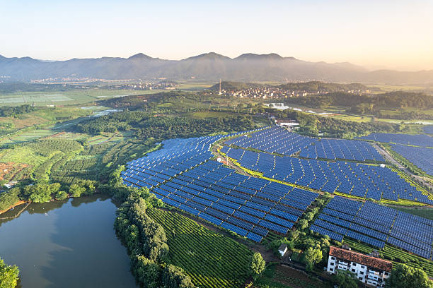 istock aerial view solar power station 2222813627