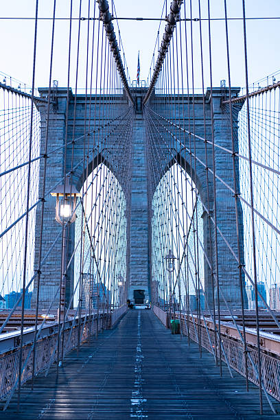 istock suspension bridge architecture in new york between Manhattan and Brooklyn 2222823075