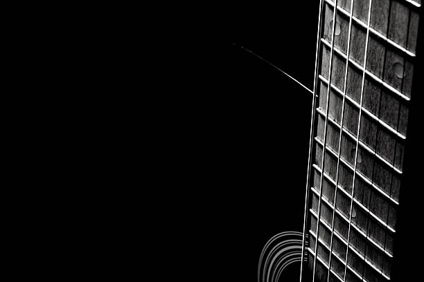 Close-Up Of Guitar Strings