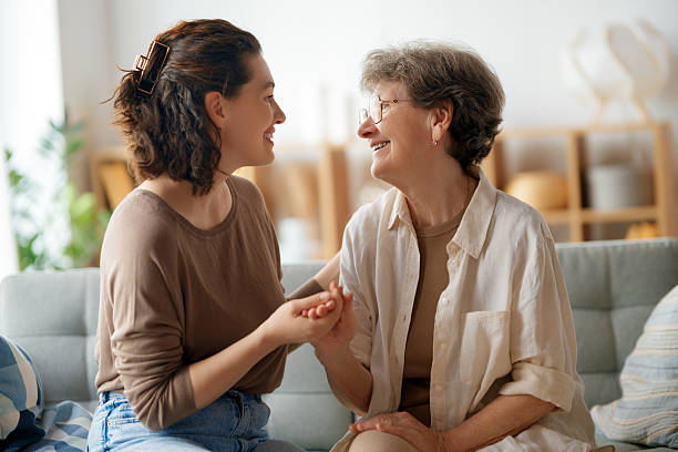 istock Happy patient and caregiver 2222845171