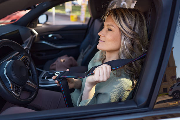 istock Safety before road trip by car! 2222856391