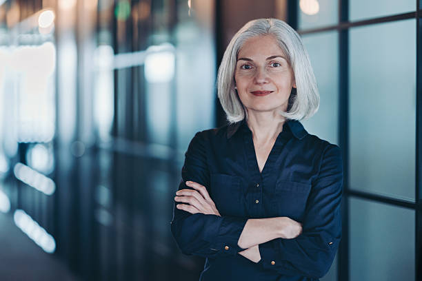 istock Portrait of a confident businesswoman standing in modern office space 2222856449