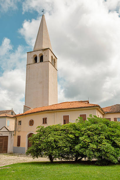 istock Euphrasian basilica bell tower in Porec, Croatia. 2222865062