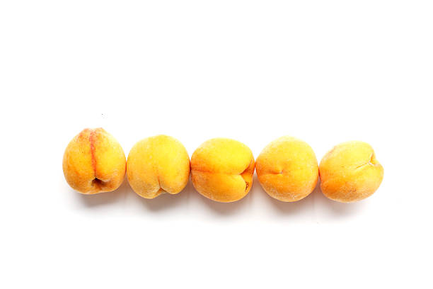Peaches for sale in a food market of Caracas city