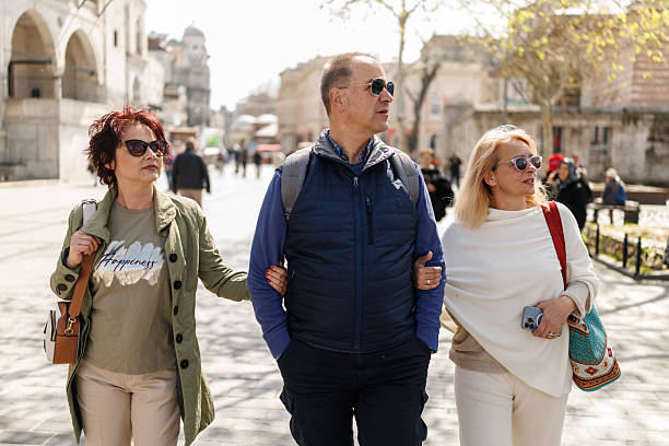 istock Friends sightseeing Istanbul 2222880487