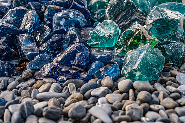 Abstract, Glass - Material,Backgrounds, Bead, Blue, Circle