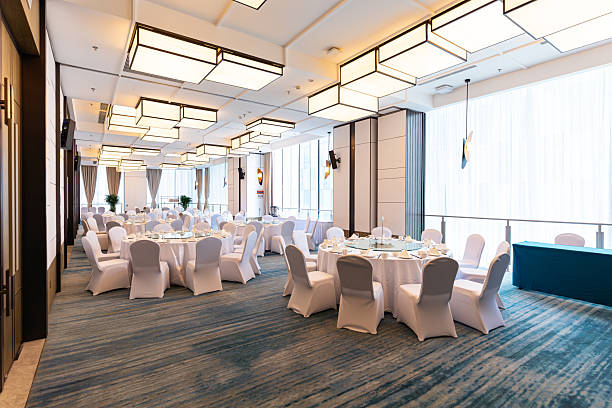 istock Elegant Banquet Hall 2222896257