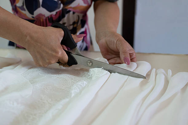 istock wedding dress is sewing 2222899489