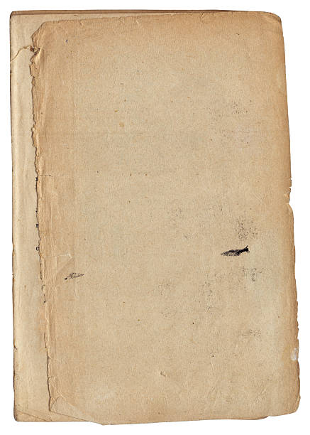 istock Vintage background of old ancient torn paper texture isolated 2222899602