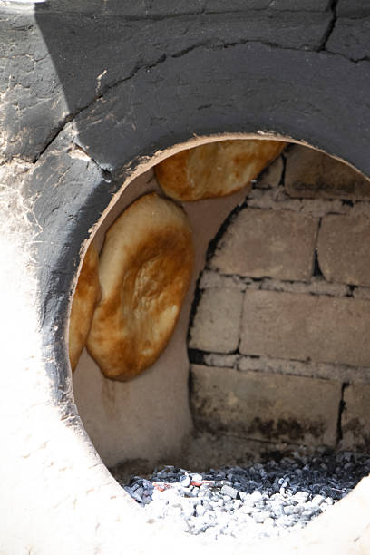 Baking Homemade Seed Bread in the Oven