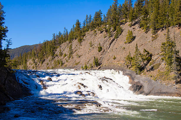 istock Beautiful scenery of Bow falls in Banff, Alberta, Canada 2222901244