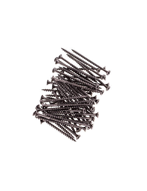 istock Heap of black screws. 2222906062