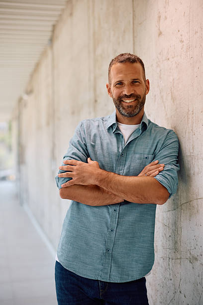 istock Portrait of confident entrepreneur looking at camera. 2222914230
