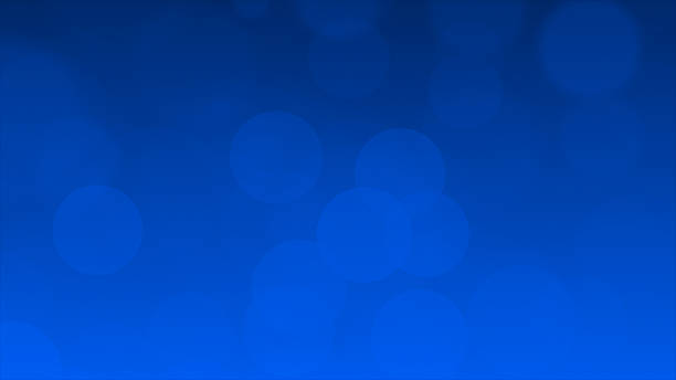 Simple and elegant slowly moving circles bokeh background, slow motion  minimal bokeh background