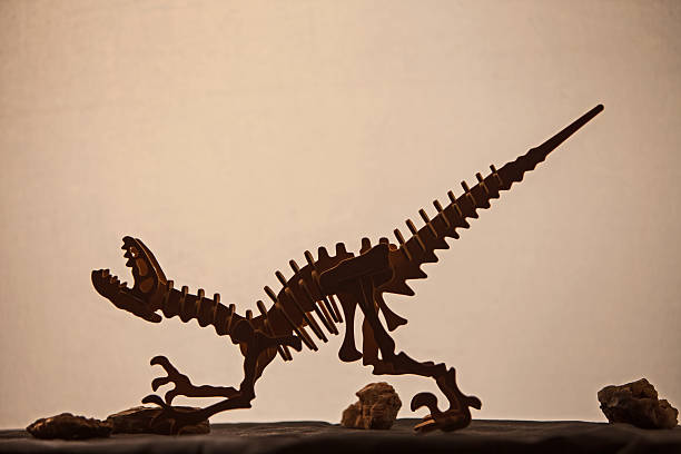 Velociraptor model silhouette 16485