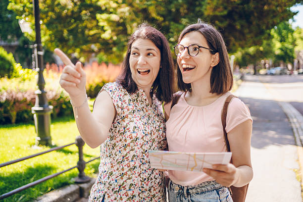 istock Two woman enjoy in walking 2222919117