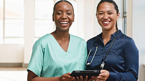 istock Medical Professionals Collaborate in Bright Hospital Setting, Smiling with Optimism 2222924195