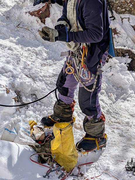 istock Climbing in the Winter 2222932709