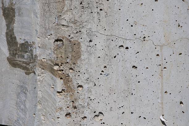 istock A wall with a lot of holes and cracks 2222933200