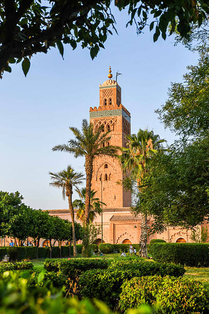 Koutoubia Mosque at Sunset, Marrakech, Morocco