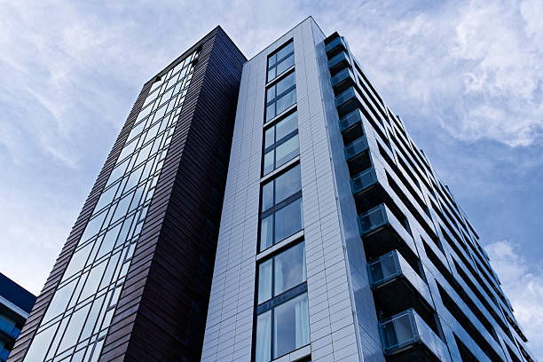 istock Modern high rise flats at Glasgow Harbour 2222942574