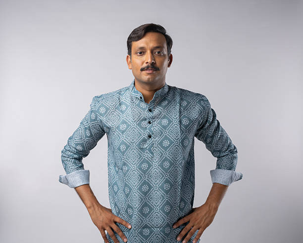 istock Portrait of man against white background 2222960808