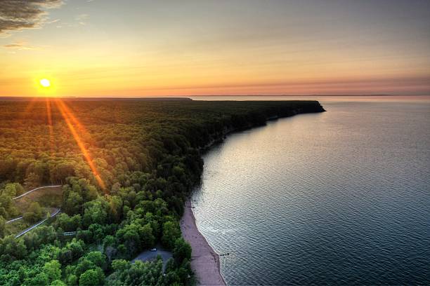 istock Big Bay Michigan sunset - Upper Peninsula Michigan 2222962799