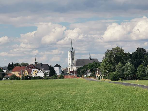 istock old Vidnava city in Czech republic 2222972108