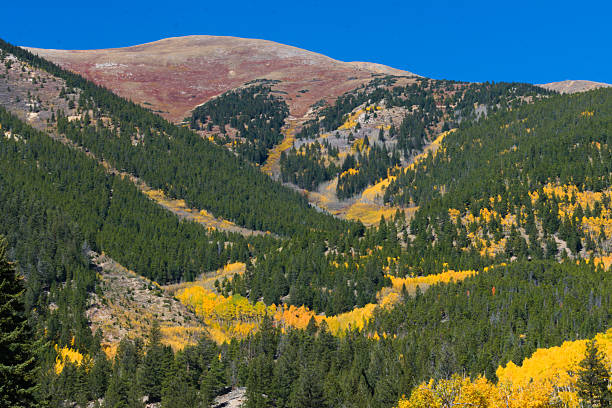 istock Mountains Covered with Colorful Fall Foliage 2222990275
