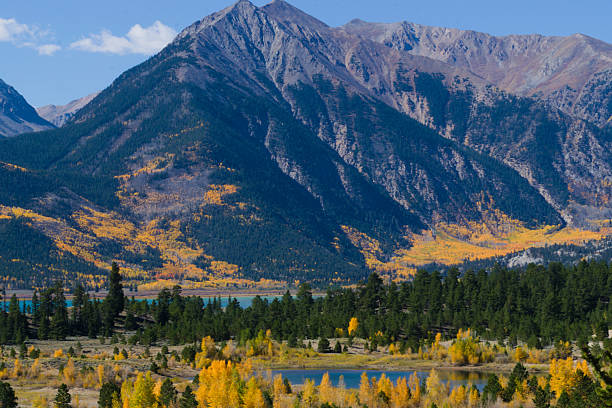 istock The Beautiful Twin Lakes By the Mountains 2222990459