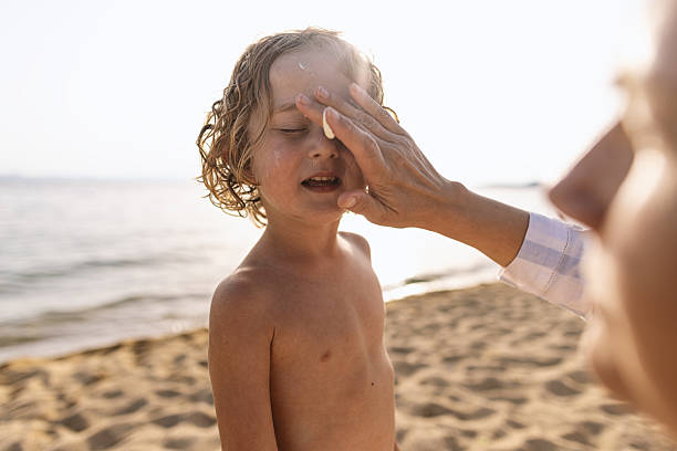 istock Skin care at summer vacation 2222999253