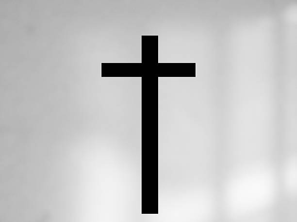 istock Christ symbols with shadow on wall 2223005426