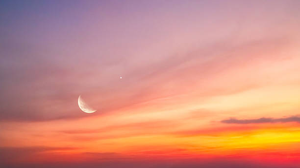 istock Moon and star islam greeting symbols 2223005435