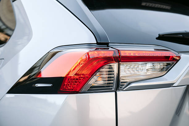 istock Close-up of a modern car headlight. 2223015605