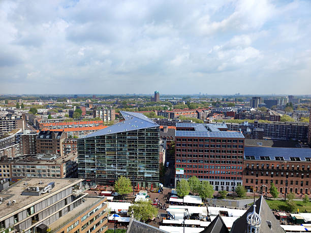 istock panorama of Rotterdam in the spring, from above 2223021335