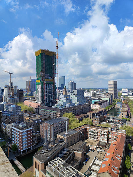 istock panorama of Rotterdam in the spring, from above 2223021453