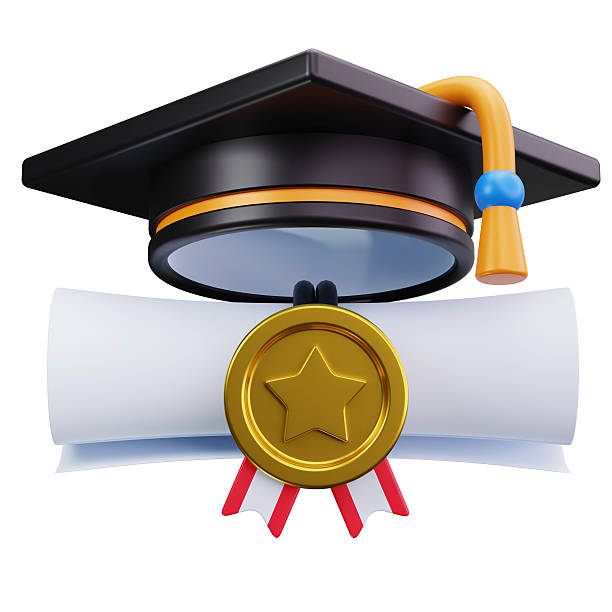istock Gold Seal Graduation Certificate 2223025394
