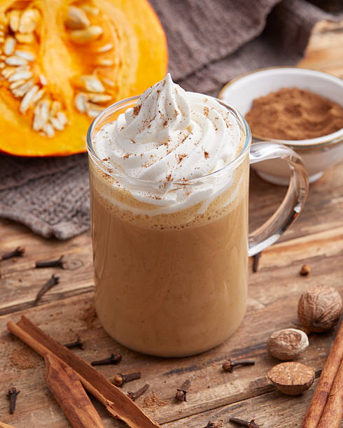 istock Pumpkin spice latte – vegan autumn drink 2223026391