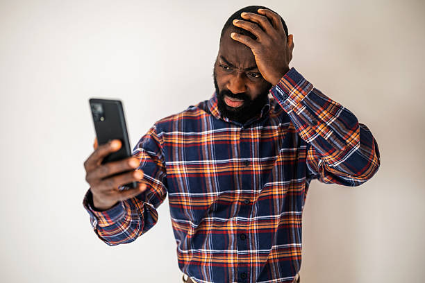 istock Black man in front of wall 2223026883