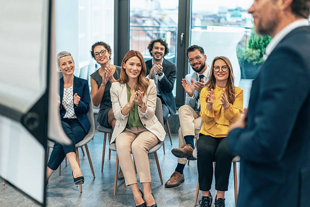 istock Business people applauding 2223038252